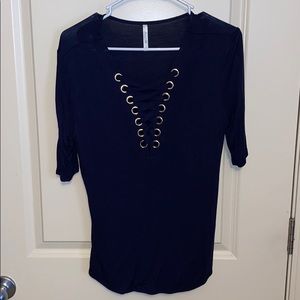 Dressy shirt juniors large